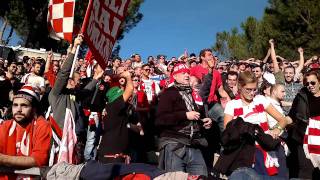 Ultras Maceratesi a Tolentino quotmi ricordo una vecchia canzonequot [upl. by Hannover]