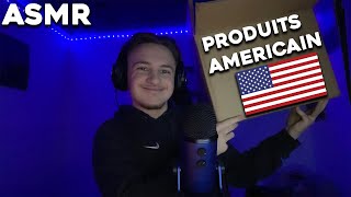 ASMR  DÉGUSTATION PRODUIT AMÉRICAIN 🇺🇸 [upl. by Ssilem]