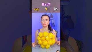 From small to giant lemon  comedy funny challenge balloon katebrush dippindots [upl. by Aleyak]