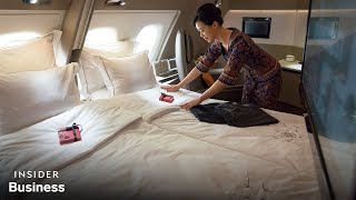 What Singapore Airlines’ First Business And Economy Classes Are Like  Insider Business [upl. by Nikita]