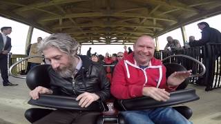 CuCullan roller coaster at Tayto Park [upl. by Dare]