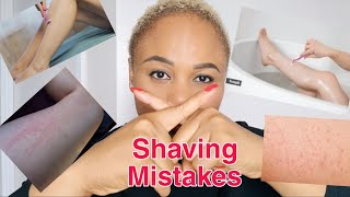 How to Stop Skin Irritation ingrown hair and Razor bumps after shaving [upl. by Assed]