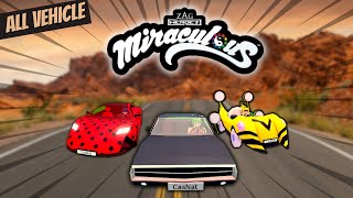 Miraculous Ladybug All Vehicle Unlock using VIP CODE [upl. by Meesak244]