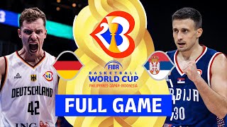 FINAL Germany v Serbia  Full Basketball Game  FIBA Basketball World Cup 2023 [upl. by Anyrtak654]