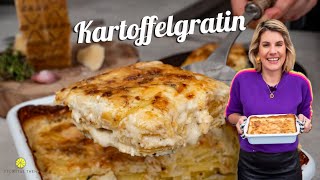 Das perfekte Kartoffelgratin  cremig amp knusprig  mit Grana Padano  Felicitas Then [upl. by Llevra]