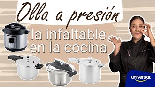 ¡Olla a presión Universal tu mejor aliada en la cocina Conoce todo sobre ella con Lucero Vílchez [upl. by Hannaj633]