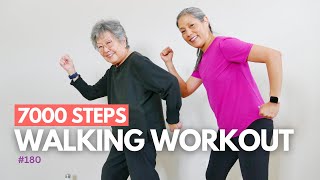 7000 Steps Walking Workout for Seniors amp Beginners Low Impact [upl. by Suter]