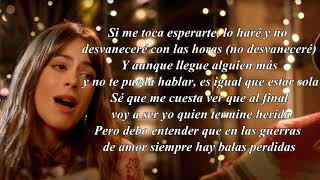 TINI Morat  Consejo de Amor  Acoustic guitar instrumental  Karaoke with lyrics [upl. by Gretna]