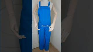 Cutting and sewing garden overalls shorts overalls jumsuit basicsewing fashion [upl. by Noed]