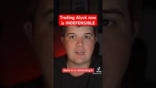 Trading Brandon Aiyuk right now is indefensible Dieter explains why even the best case isn’t good [upl. by Laamaj239]