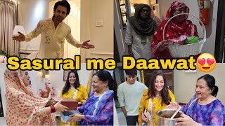 Sasural Me Diwali ki Daawat  Yaar ki Shaadi  Shoaib Ibrahim  vlog [upl. by Michael]