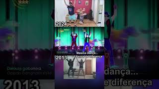 QUEM dançou melhor A gente de 2013 ou de 2024 Dançando essa música no Just Dance por 11 anos 🤣😅💖🔥 [upl. by Nnaassilem734]