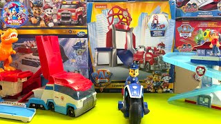 Paw Patrol Toy Collection Unboxing Review  Aqua Pups  Mighty Movie  Rescue Wheels  Patrick ASMR [upl. by Araihc104]