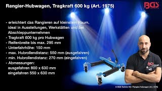 Tutorial RangierHubwagen  600 kg Art 1975 [upl. by Nednal]