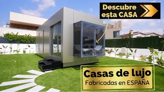 CASA PREFABRICADA de LUJO construida en ESPAÑA 2022 Su precio te SORPRENDERÁ  KEU Mobile Home [upl. by Acnaib]