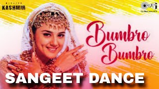 Sangeet Dance Performance  Bumro Easy Dance solo steps ✨ dance wedding [upl. by Urdna]