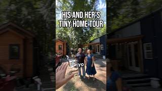 His and hers tiny homes tour [upl. by Fatimah76]