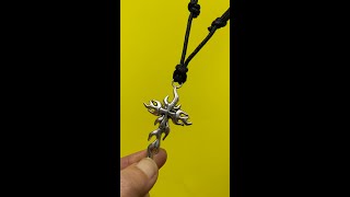 How To Tie Your Own Necklace Shorts [upl. by Einnaffit330]