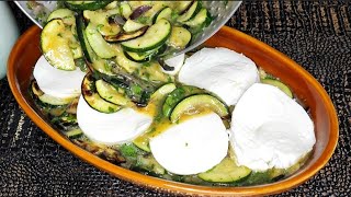 Zucchine al forno tutto a crudo Mai mangiato zucchine così sfiziose Ricetta sana facile e veloce [upl. by Eboh]