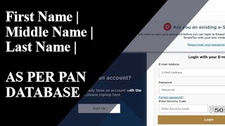 FIND FULL NAME AS PER PAN DATABASE CORRECTLY  New Working Method [upl. by Girvin]