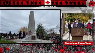 City of Port Colborne  Remembrance Day November 11 2024 [upl. by Ymer]