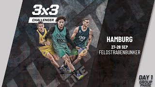 RELIVE  FIBA 3x3 Hamburg Challenger 2024  Qualifier for Neom Masters  Group Phase [upl. by Yznyl]