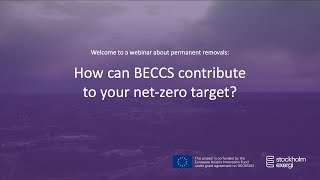 How can BECCS contribute to your netzero target [upl. by Ikuy]