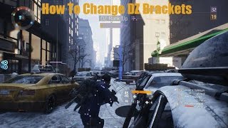 How To Change DZ Brackets in The Division [upl. by Cleary]