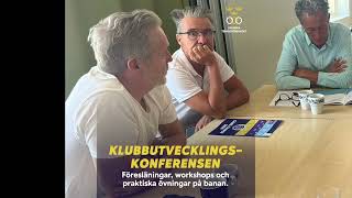 Klubbutvecklingskonferens på Bosön [upl. by Dareg]