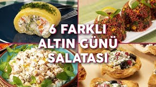 Tarifini Kimseye Vermek İstemeyeceğiniz 6 Farklı Altın Günü Salatası  Salata Tarifleri [upl. by Sylas562]