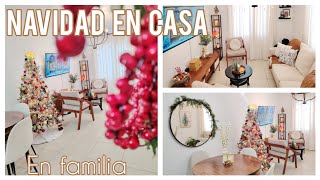 Pusimos el árbol de navidad 🎄 Decorando nuestro hogar ✅ en familia 🏠 Compras navideñas ❤️ [upl. by Mattias]