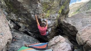 Tommys Arete V7  Lower Chaos [upl. by Lauree]