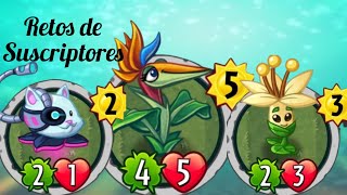 Retos de Suscriptores  Reto de atlesadl  Cartas Femeninas  Plantas vs Zombies Heroes [upl. by Elleryt128]