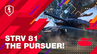 WoT Blitz Strv 81—The Pursuer [upl. by Cirala]