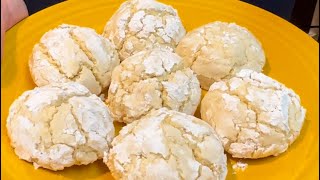 Lemon Crinkle Cookies [upl. by O'Neill]