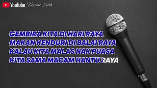 Jalil Hamid  Raya Karaoke [upl. by Werd]