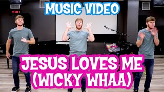 Jesus Loves Me Wicky Whaa  Music amp Motions Video  GFBC Kids [upl. by Iaoh]