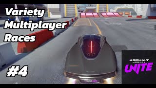 Asphalt Legends Unite  Variety multiplayer races 4 [upl. by Katherina]