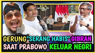 PRABOWO KELUAR NEGRI quotGIBRANquot DI SIKAT HABIS ROY GERUNG [upl. by Allets]