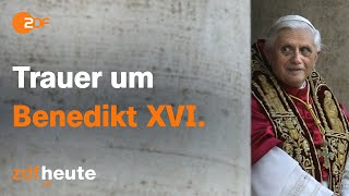 Trauer um Benedikt XVI  ZDF spezial [upl. by Damalus]