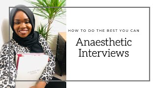 Anaesthetic Interviews [upl. by Anilehcim902]