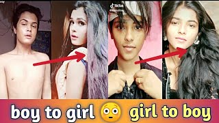 Viral boy monti roy  girl to boy  boy to girl  most viral tik tok video [upl. by Iphagenia]