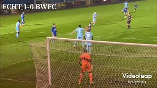 WARNING CONTAINS STRONG YORKSHIRE ACCENT FC HALIFAX VS BOREHAM WOOD [upl. by Ahsimit719]