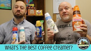 Whats the Best Coffee Creamer  Blind Taste Test Rankings [upl. by Hgeilhsa]