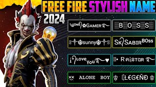 Free Fire Stylish Name Kaise Likhe  New Design Font Style 2024  Name Change With Stylish In FF 🤩 [upl. by Fachini]