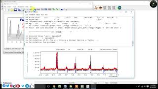 How to do Rietveld Refinement amp Crystal Structure of LaCaMnO Pnma using FullProf amp VESTA Software [upl. by Wil]