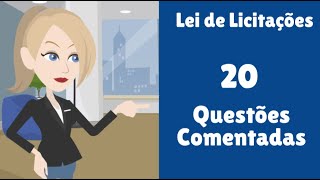 20 Questões Comentadas da Lei de Licitações 141332021 Arts 11 a 16 [upl. by Lianna150]