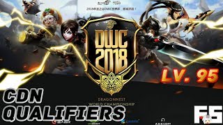 Dragon Nest PvP Tournament DWC 2018 China Qualifiers KOF  Group [upl. by Aniez]