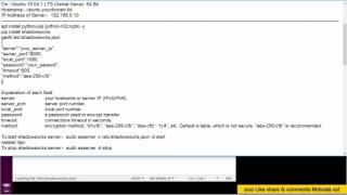 How To Setup Your Own Shadowsocks Server On Ubuntu 16 Xenial Xerus [upl. by Elene565]