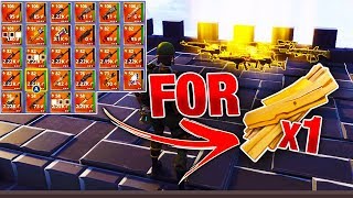 Trading 1000 NOCTURNOS For 1 PLANK  Fortnite Save the World [upl. by Sherrie]